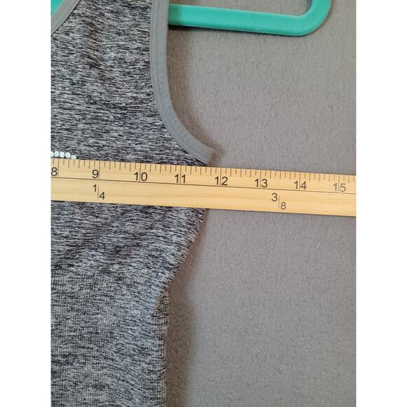 Y2K Bebe Heather Gray Shaping Tank Medium Slimming Waist Compression EUC - Picture 5 of 6